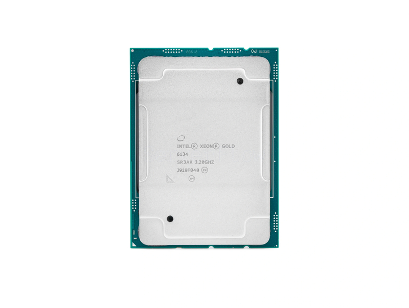 Процессор Intel Xeon Gold 6134 (8c/16t, 3.2GHz-3.7GHz, 130W)