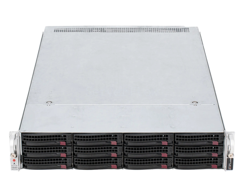 Серверная платформа Supermicro SuperServer 6029U-E1CR4T 2U 12LFF (4x U.2, 2x 750W, 2x LGA3647) 3