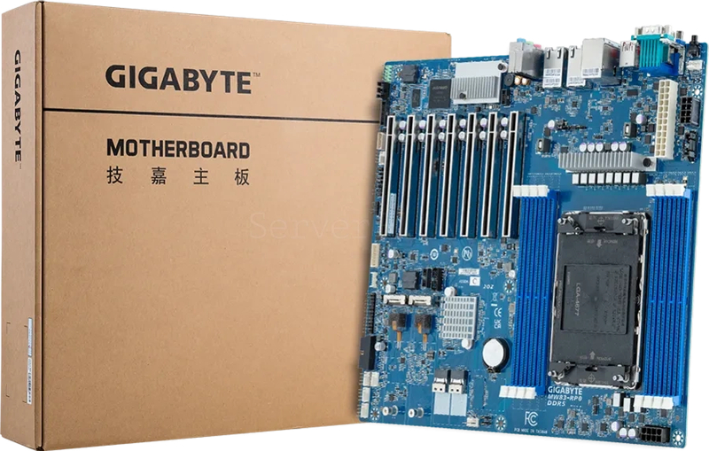 Материнская плата Gigabyte MW83-RP0 Rev 1.x/3.x (CEB, LGA4677, 8 DIMM) 4