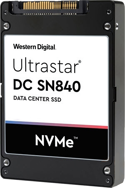 SSD-накопитель WD Ultrastar DC SN840 3.84TB ISE 2.5" U.2 [0TS2048] 2