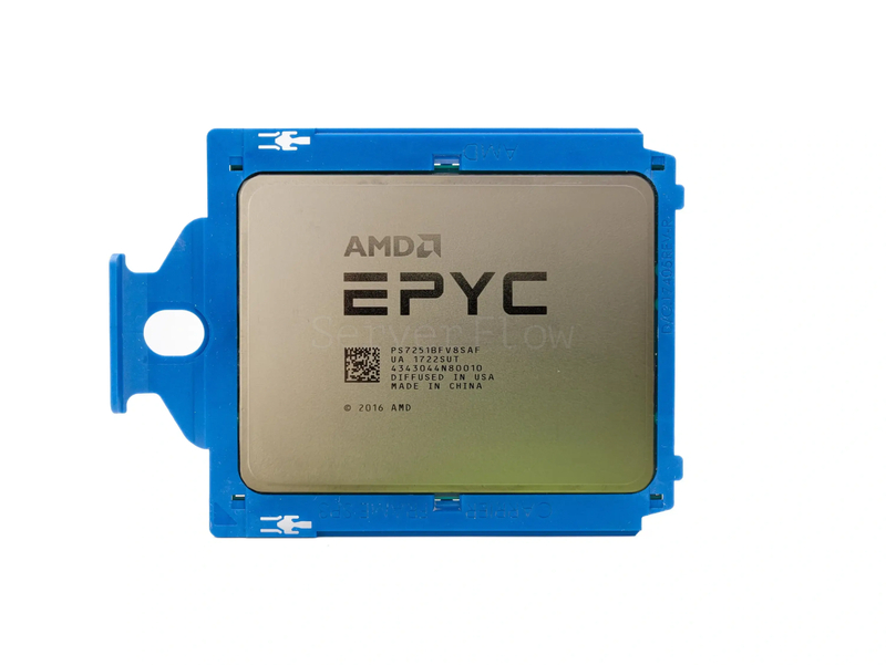 Процессор AMD EPYC 7251 (8c/16t, 2.1GHz-2.9GHz, 120W)