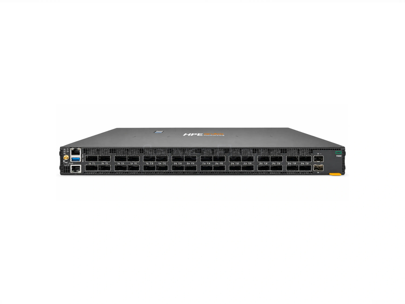 Коммутатор HPE Aruba CX 9300-32D (32x QSFP-DD 400 Гбит/с, 2x SFP+ 10 Гбит/с) [R8Z96A]
