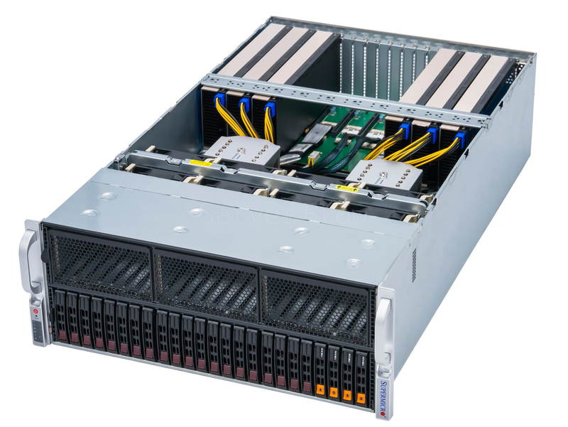 Supermicro 4124GS-TNR (6× A100 40GB, 2× EPYC 7513, RAM 1TB) 2