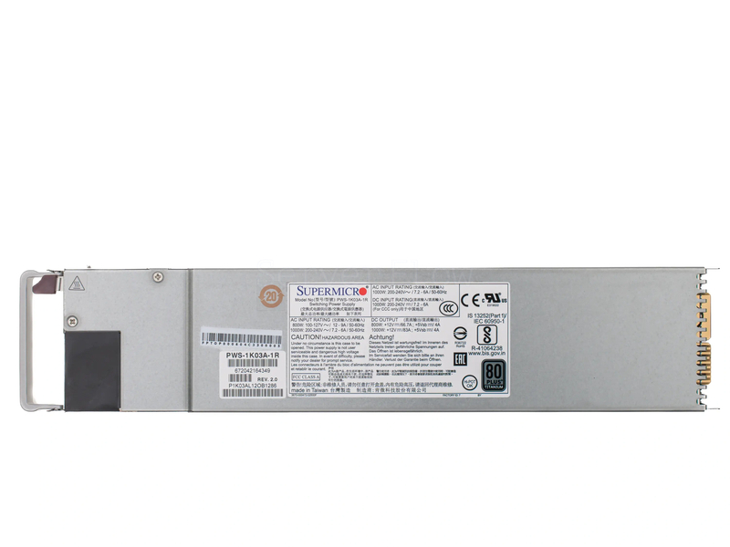 Блок питания Supermicro PWS-1K03A-1R (1000W) 1