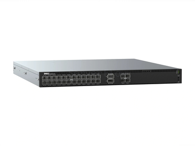 Коммутатор Dell PowerSwitch S4128F-ON PS/IO Airflow (28x SFP+ 10 Гбит/с, 2x QSFP28 100 Гбит/с)