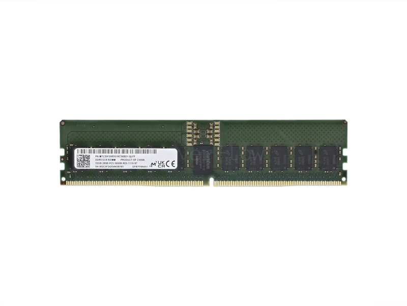 Оперативная память 32GB DDR5 ECC REG Micron 5600Mhz 2Rx8 [MTC20F2085S1RC56BD1]