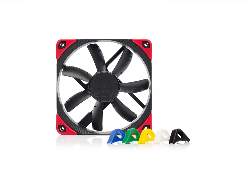 Корпусный вентилятор Noctua NF-S12A PWM chromax.black.swap 120mm