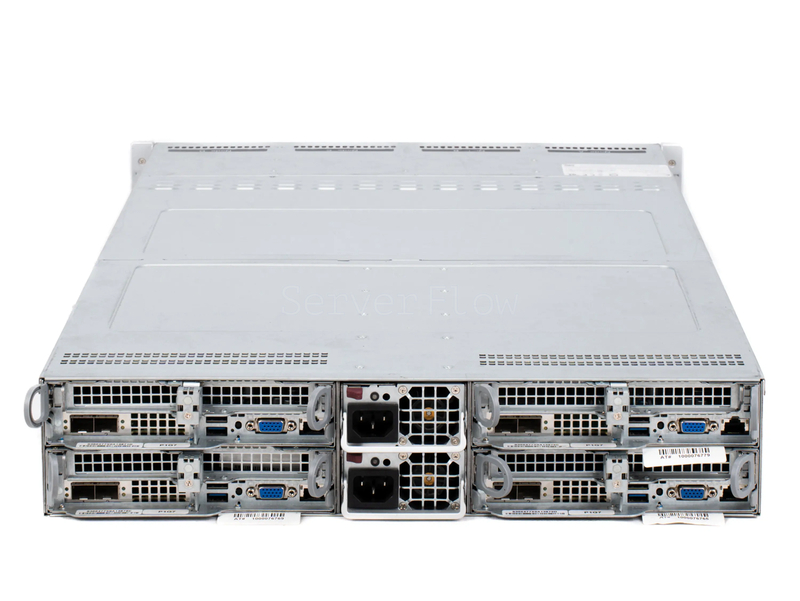 Блейд платформа Supermicro SYS-6029TP-HTR 2U 12LFF (2x 2000W, 8x LGA3647) 1