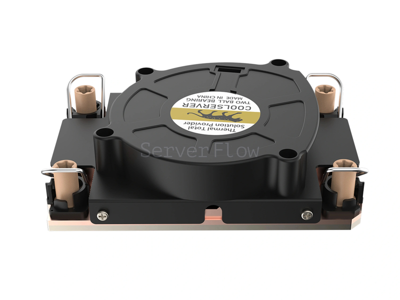 Кулер COOLSERVER CS-4189-1UV75 (1U, Passive, LGA4677, 200W) 3