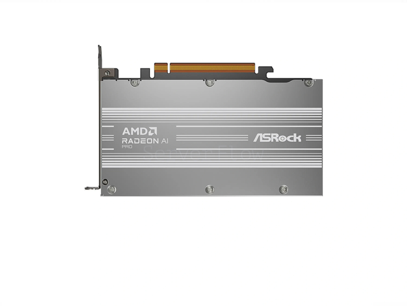 Видеокарта ASRock Radeon AI PRO R9700S Passive 32GB GDDR6 [R9700S PS 32G] 1