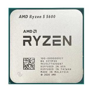 Процессор AMD Ryzen 5 5600 (6c/12t, 3.5-4.4GHz, 65W)