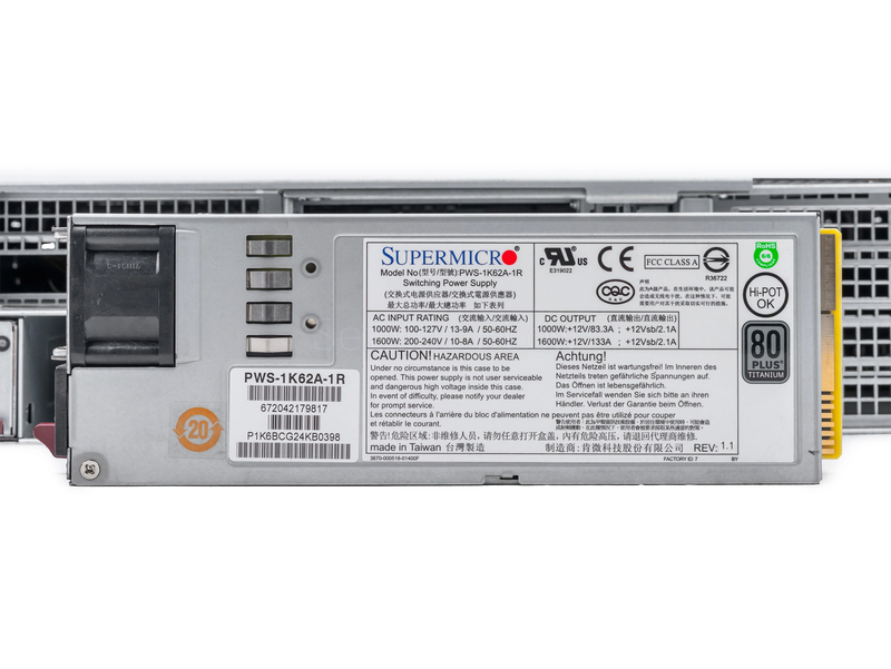 Серверная платформа Supermicro SYS-2049U-TR4 2U 24SFF (4x U.2, 2x 1600W, 4x LGA3647) 3