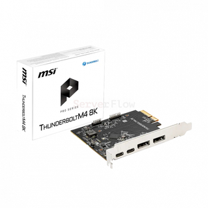 Плата расширения MSI Thunderbolt M4 8K (2x Thunderbolt 4 Type-C, 2x DP) [MS-4463v3.0]