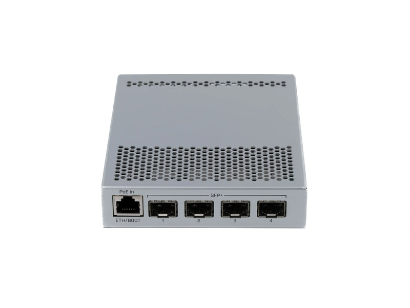 Коммутатор MikroTik CRS305-1G-4S+IN (L3, 4x SFP+ 10 Гбит/с, 1x RJ45 1 Гбит/с)