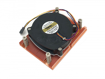 Кулер COOLSERVER CS-AM4-1UP32 (1U, Active, AM4, 110W)