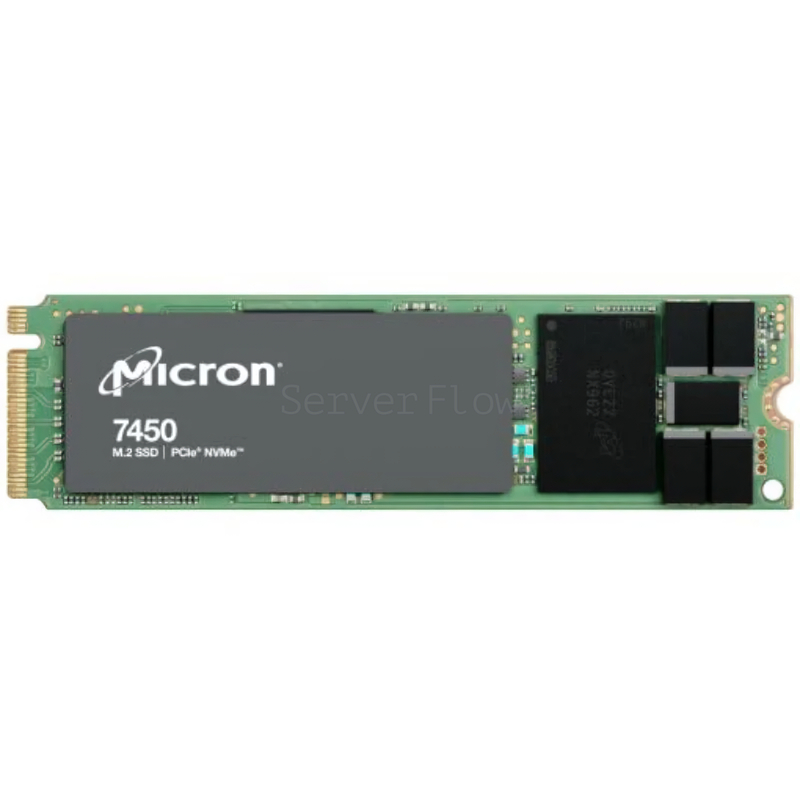 SSD-накопитель Micron 7450 MAX 800GB M2 [MTFDKBA800TFS-1BC1ZABYY]