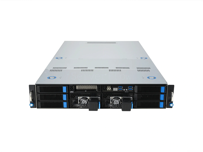 Серверная платформа ASUS ESC4000A-E12 SKU1 2U 6LFF (6x U.2, 2x 2600W, SP5)