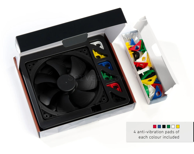 Вентилятор Noctua NF-A14 PWM chromax.black.swap 140mm 4