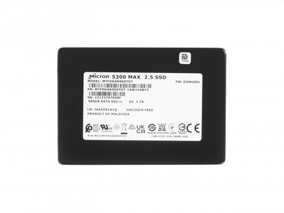 SSD-накопитель Micron 5300 MAX 960GB 2.5" 6Gb/s [MTFDDAK960TDT-1AW15ABYY]