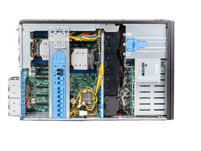Серверная платформа Supermicro GPU SuperWorkstation 7049GP-TRT 4U 8LFF (2x 2000W, 2x LGA3647)