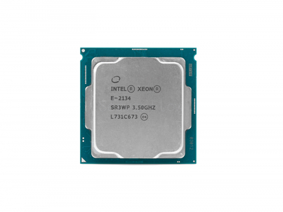 Процессор Intel Xeon E-2134 (4c/8t 3.5GHz-4.5GHz, 71W)