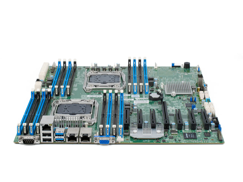 Материнская плата Supermicro X10DRH-iT (E-ATX, 2х LGA2011, 16 DIMM) [MBD-X10DRH-iT] 2