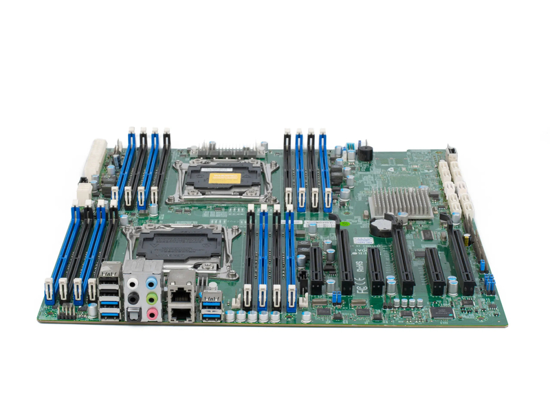 Материнская плата Supermicro X10DAi (E-ATX, 2x LGA2011-3, 16 DIMM) [MBD-X10DAi] 2