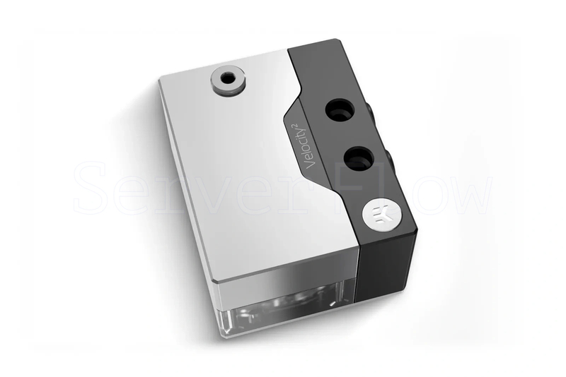 Водоблок EK-Quantum Velocity² DDC 4.2 PWM D-RGB - AM5 Nickel + Plexi (AM5, 2U) [3831109899946]