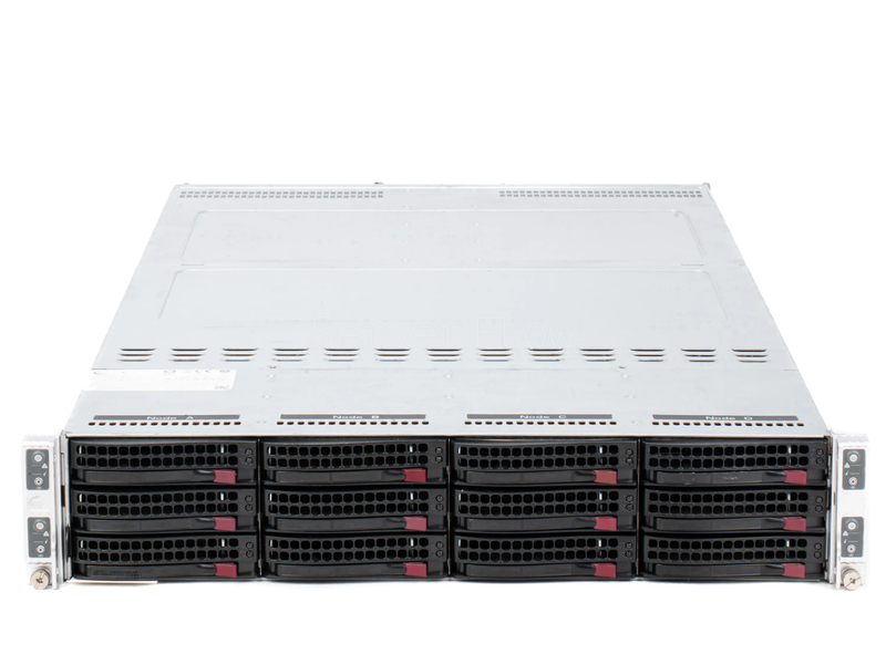 Блейд платформа Supermicro SYS-6029TP-HTR 2U 12LFF (2x 2000W, 8x LGA3647)