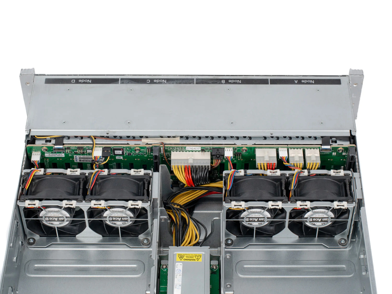 Блейд платформа Supermicro SuperServer 2028TP-HTR-SIOM 2U 24SFF (2x 2000W, 8x LGA2011-3) 6