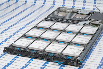 Серверная платформа Quanta D51PH-1ULH 1U 12LFF (2x 700W, 2x LGA2011-3)