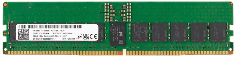 Оперативная память 32GB DDR5 ECC REG Micron 4800Mhz 1Rx4 [MTC18F1045S1PC48BA2]
