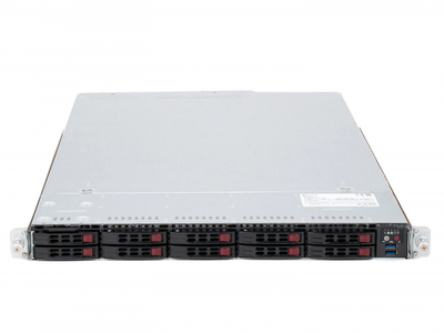 Серверная платформа Supermicro AS-1024US-TRT 1U 10SFF OEM (2x U.2, 2x 1000W, 2x SP3)
