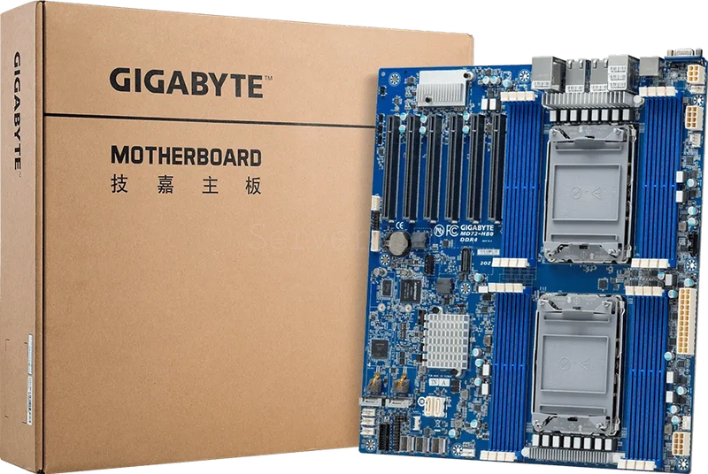Материнская плата Gigabyte MD72-HB2 Rev 1.x (E-ATX, 2x LGA4189, 16 DIMM) 3