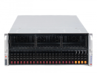 Серверная платформа Supermicro A+ Server 4124GS-TNR+ 4U 24SFF (4x U.2, 4x 2000W, 2 xSP3)
