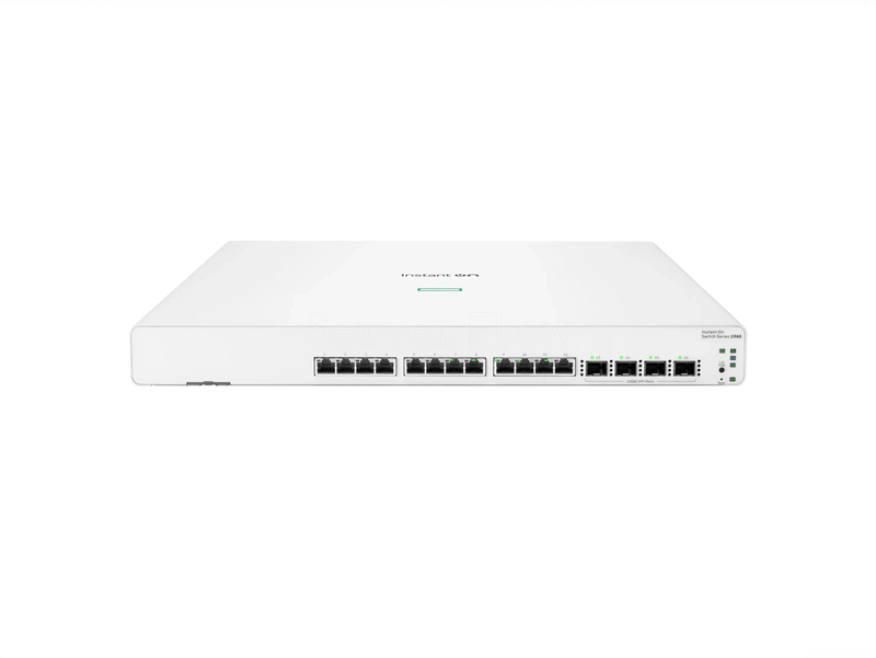 Коммутатор HPE Networking Instant On 1960 12XGT 4SFP+ (12x RJ-45 10 Гбит/с, 4x SFP+ 10 Гбит/с) [JL805A]