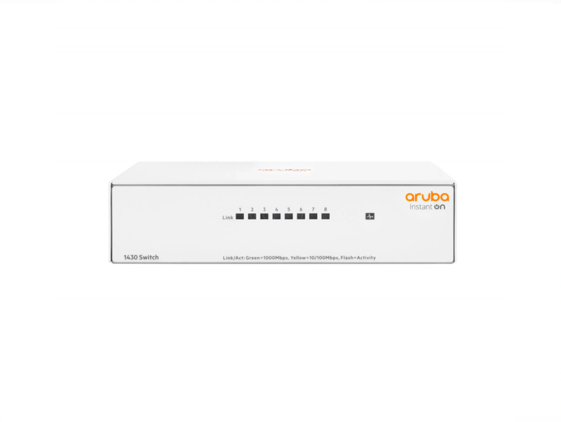 Коммутатор HPE Networking Instant On 1430 8G (8x RJ-45 1 Гбит/с) [R8R45A]