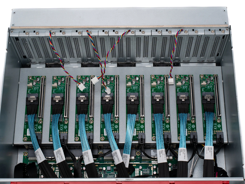 Серверное GPU шасси ALEO 8x GPU 4x 1600W (комп. кабелей 8PIN GPU) 7