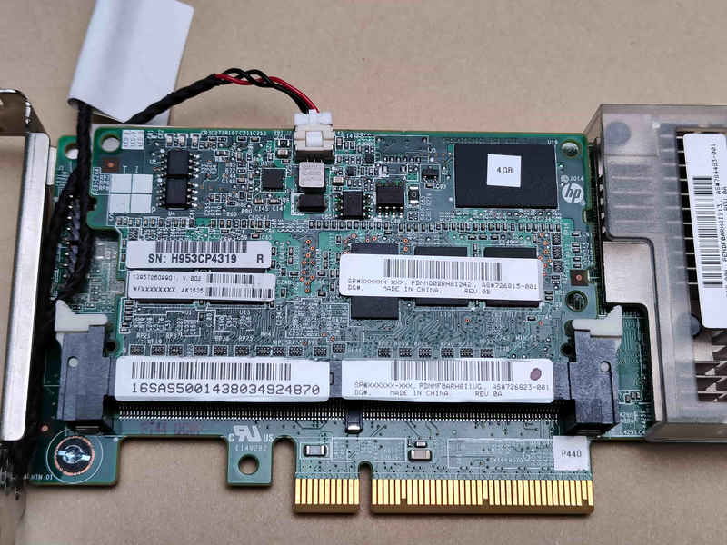 RAID контроллер HP RAID P440 PCI-E (4GB Cache) [749797-001] 3