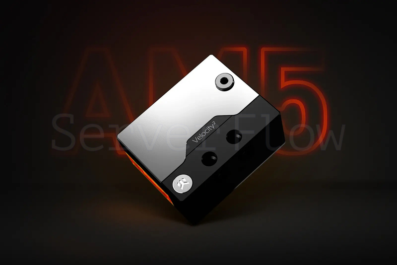 Водоблок EK-Quantum Velocity² DDC 4.2 PWM D-RGB - AM5 Nickel + Plexi (AM5, 2U) [3831109899946] 2