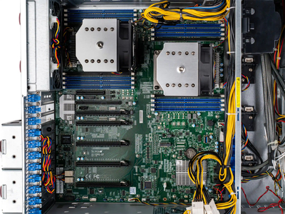 Серверная платформа Supermicro GPU SuperWorkstation 7049GP-TRT 4U 8LFF (2x 2000W, 2x LGA3647)