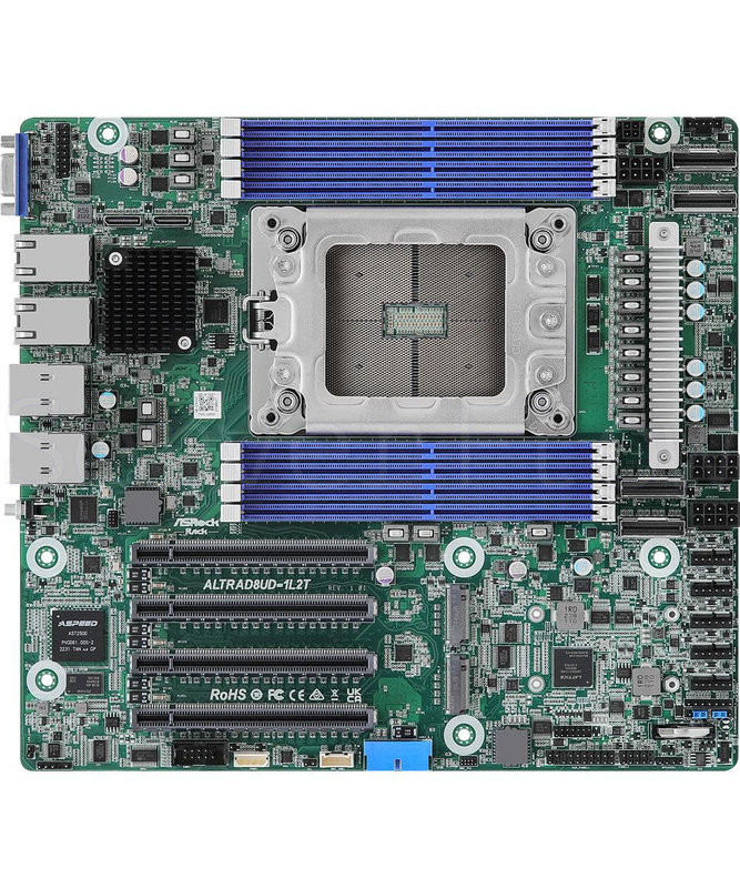 Материнская плата ASRock ALTRAD8UD-1L2T (Deep Micro-ATX, LGA4926, 8 DIMM)