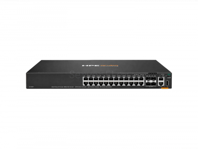 Коммутатор HPE Aruba CX 6200F 24G 4SFP (24x RJ-45 1 Гбит/с, 4x SFP 1 Гбит/с) [S0M81A]