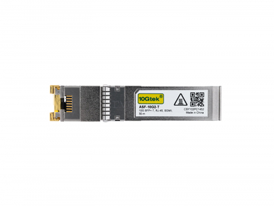 Переходной модуль 1SFPcom SFP+ to RJ45 (10G/5G/2.5G/1GBASE-T, 30m) [ASF-10G2-T]