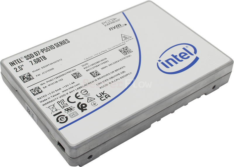 SSD-накопитель Intel D7-P5510 7.68TB 1