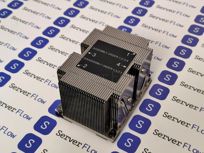 Радиатор SUPERMICRO SNK-P0068PS (2U, Passive, LGA3647 Narrow ILM, 180W)