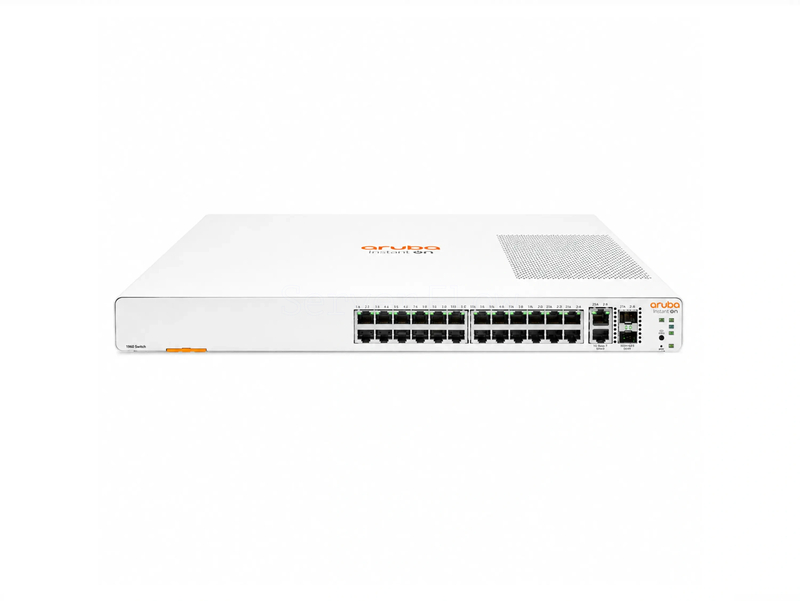 Коммутатор HPE Networking Instant On 1960 2XGT 2SFP+ (26x RJ-45 1 Гбит/с, 2x SFP+ 10 Гбит/с) [JL806A]