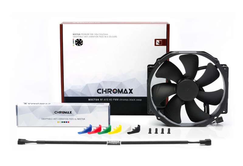 Вентилятор Noctua NF-A15 HS-PWM chromax.black.swap 140mm 3