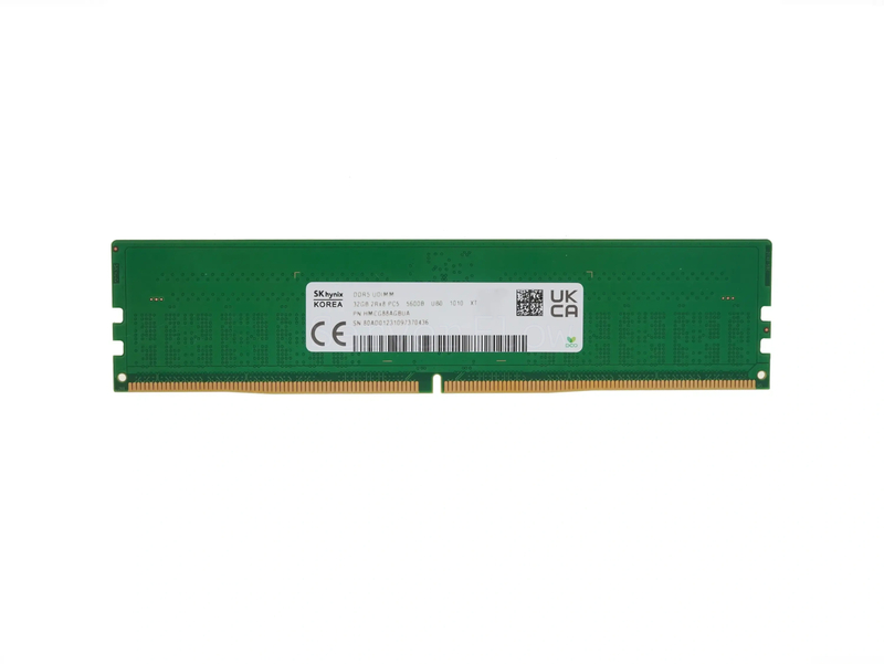 Оперативная память 32GB DDR5 UDIMM SK Hynix 5600Mhz 2Rx8 [HMCG88AGBUA]