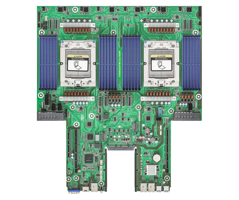 Материнская плата ASRock Rack TURIN2D24TM3-2L+/500W (Proprietary T-shape, 2x SP5, 24 DIMM) 3